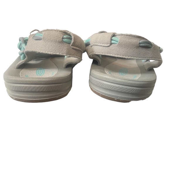 Keen UNEEK Cord Slip On 11 Hiking Sport Sandals Gray Green Lace Up women’s - Picture 4 of 7